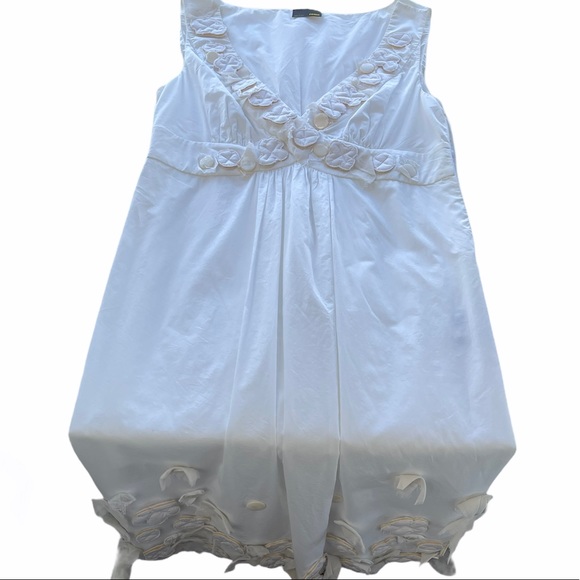 Vintage Fendi Appliqué Flower Dress! made in Italy - Picture 15 of 15